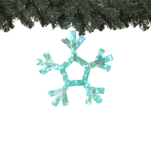 Lighted Holographic Snowflake Lighted Holographic Snowflake