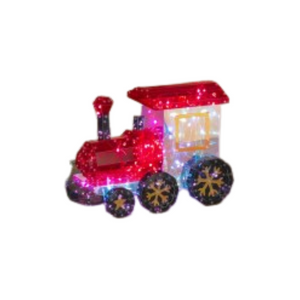 Holographic Holiday train Holographic Holiday train