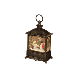 Holiday Snowman Water Lantern Holiday Snowman Water Lantern