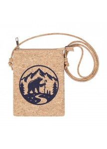 Bear Corkwood Crossbody Cellphone Bag Bear Corkwood Crossbody Cellphone Bag