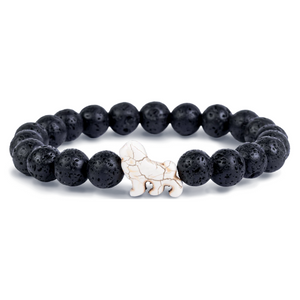 Excursion Lion Lava Stone Bracelet Excursion Lion Lava Stone Bracelet