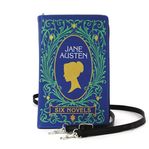 Jane Austen Novels Book Clutch Bag Jane Austen Novels Book Clutch Bag