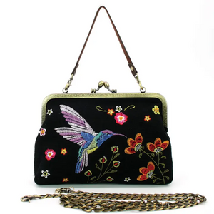 Vintage Hummingbird Kisslock Bag Vintage Hummingbird Kisslock Bag