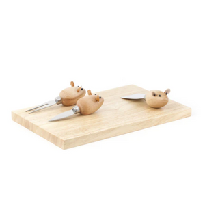 Mouse Cheese Board Set
