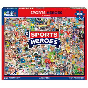 Sports Heroes 1000 Piece Puzzle Sports Heroes 1000 Piece Puzzle