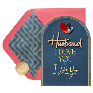 Love you And Like You Greeting Card Love you And Like You Greeting Card