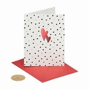 Scattered Dots Valentine's Day Card