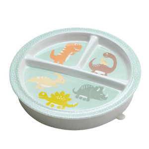 Sugarbooger Divided Suction Plate - Baby Dinosaur Sugarbooger Divided Suction Plate - Baby Dinosaur