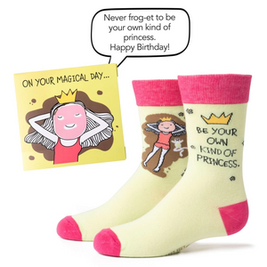 Your Magical Day Birthday Card Kid's Sock Set Your Magical Day Birthday Card Kid's Sock Set