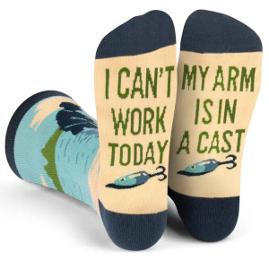 I Can't Work Today My Arm in Cast Socks I Can't Work Today My Arm in Cast Socks