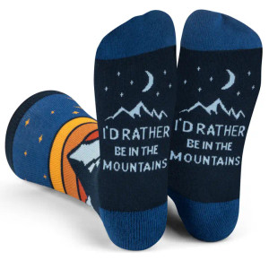I'd Rather Be in Mountains Socks I'd Rather Be in Mountains Socks