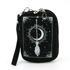 Broom Witches Black Wristlet Broom Witches Black Wristlet