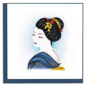 Geisha Greeting Card Geisha Greeting Card