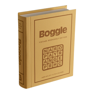 Boggle Vintage Bookshelf
