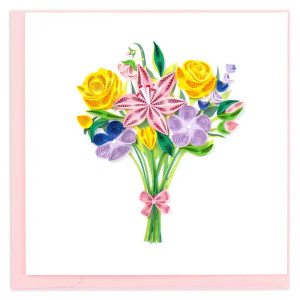 Spring Bouquet Blank Card Spring Bouquet Blank Card