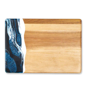 Navy White Resin Promo Board Navy White Resin Promo Board