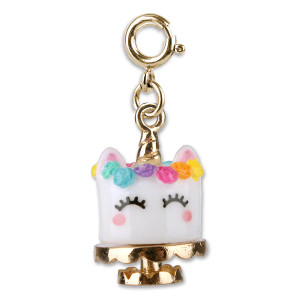 Gold Unicake Charm Gold Unicake Charm