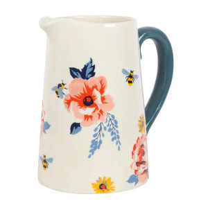 Bee-Utiful Floral Ceramic Spring Flower Jug Bee-Utiful Floral Ceramic Spring Flower Jug