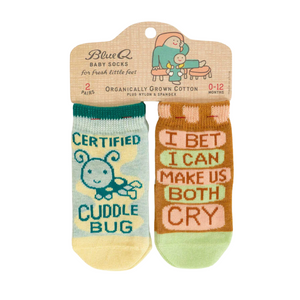 Certified Cuddle Bug Baby Socks Set Certified Cuddle Bug Baby Socks Set