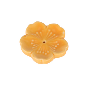 Yellow Sakura Cherry Blossom Incense Holder Yellow Sakura Cherry Blossom Incense Holder