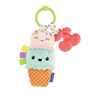 Plushy Pal & Teether Ice Cream Plushy Pal & Teether Ice Cream