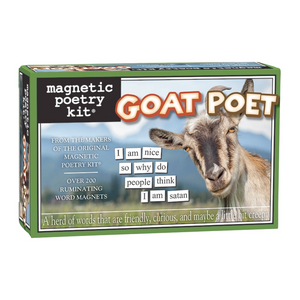 Goat Magnetic Poetry Kit Goat Magnetic Poetry Kit