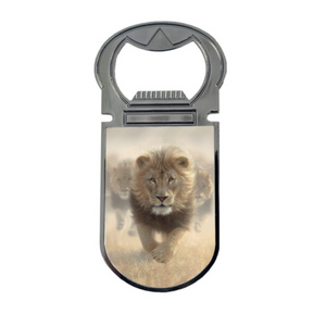 Eat My Dust Lion Bottle Opener