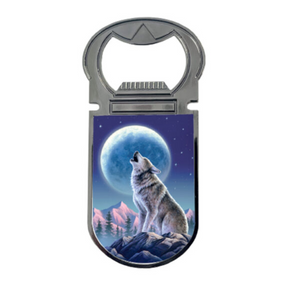 Moonlight Sonata Wolf Bottle Opener