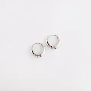 Below Deck Huggie Silver Earrings Below Deck Huggie Silver Earrings