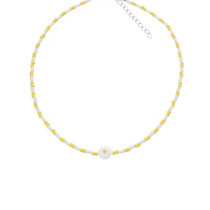 Daisy Beaded Choker Necklace Daisy Beaded Choker Necklace