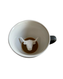Olive Brown Bull Mug Bull Olive Brown Bull Mug Bull