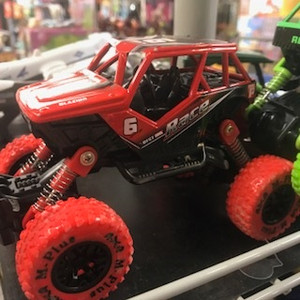 Die Cast truck Sand Buggy Racer 5in - Red