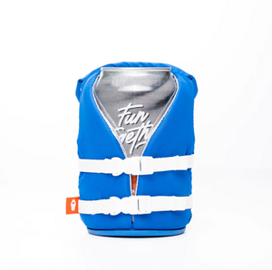 Life Jacket Koozie Dark Blue Life Jacket Koozie Dark Blue