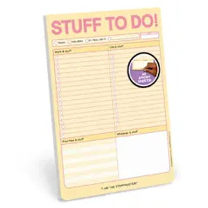 Stuff To Do Big & Sticky Notepad Stuff To Do Big & Sticky Notepad