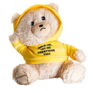 "Let Me Overthink This" Teddy Bear Plushie "Let Me Overthink This" Teddy Bear Plushie