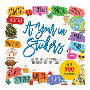 A Year In Sticker Book A Year In Sticker Book