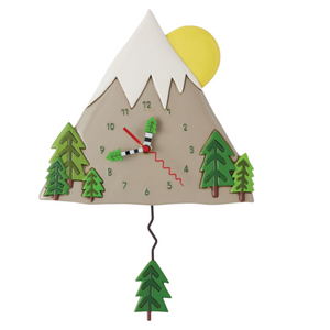 Peak Time Mountain Clock