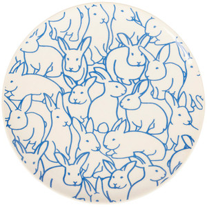 Small Rabbit Pattern Plate Small Rabbit Pattern Plate