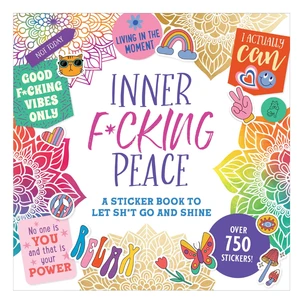Inner F*cking Peace Sticker Book