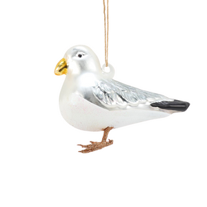 Seagull Glass Ornament Seagull Glass Ornament