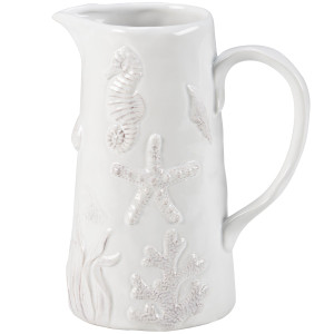 Embossed Beach Pitcher Embossed Beach Pitcher