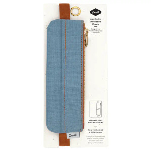 Distressed Blue Denim Notebook Pouch Distressed Blue Denim Notebook Pouch