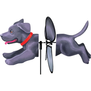 Black Lab Dog Spinner Black Lab Dog Spinner