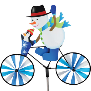Snowman on Bike Spinner Snowman on Bike Spinner