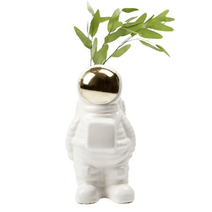 Medium Astronaut Ceramic Unique Flower Vase Medium Astronaut Ceramic Unique Flower Vase
