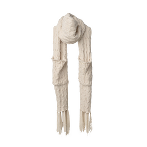 Oat Beyond Soft Pocket Scarf Oat Beyond Soft Pocket Scarf