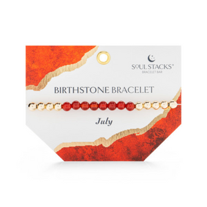 Birthstone Bracelet July