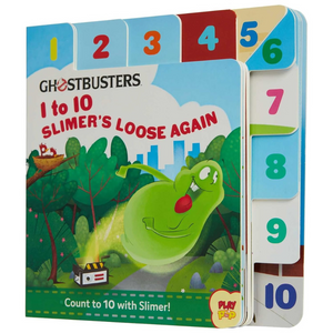 Ghostbusters: 1 to 10 Slimer's Loose Again Book