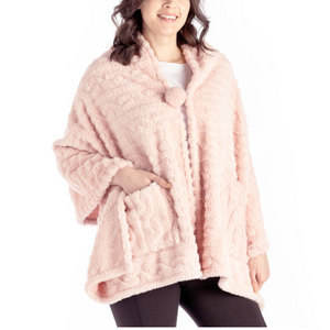 The Coziest Blanket Wrap- Pink The Coziest Blanket Wrap- Pink