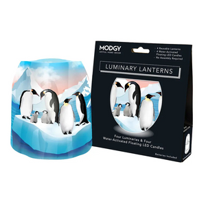 Penguin Chillin Luminary Lantern Penguin Chillin Luminary Lantern